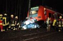 VU Zug PKW Koeln Bocklemuend Rath Mengenischer Weg P40